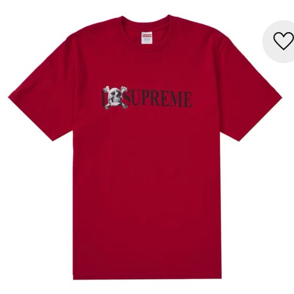 Supreme skull tee